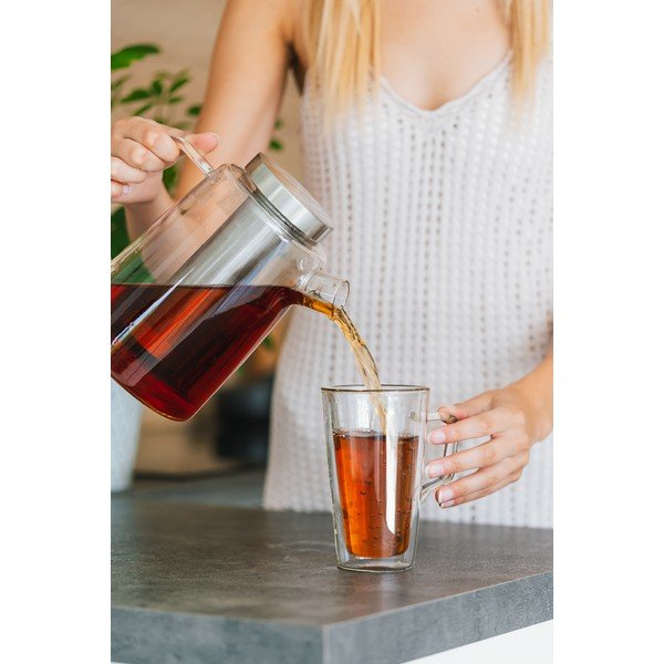 Ceainic din sticlă Vialli Design, 1,5 l-image-4