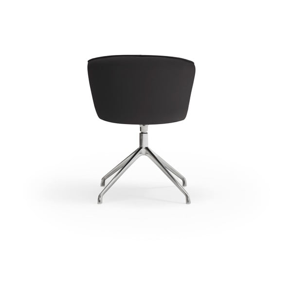 Set de scaune de sufragerie negru 2 buc. tapițat Add – Teulat-image-3