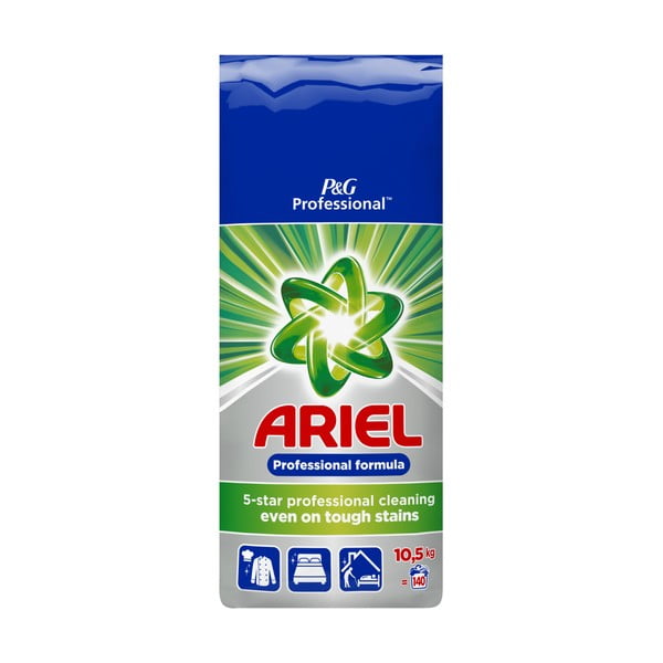 Detergent rufe - pachet de familie Ariel Regular, 9,8 kg (140 spălări)