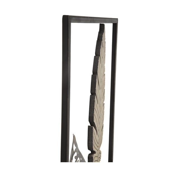 Decorațiune pentru perete Mauro Ferretti Foglie, 30,5 x 91 cm, auriu-image-4