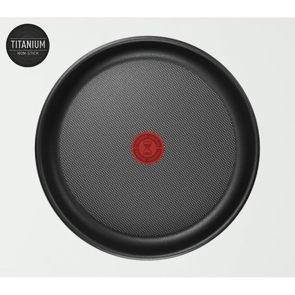 Tigăi cu suprafață antiaderentă/cu mâner reglabil 2 buc. din oțel inoxidabil ø 26 cm INGENIO Cook Eat L8813S75 – Tefal-image-1