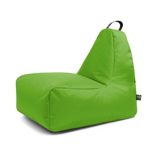 Fotoliu bean bag verde Chill L – So Soft?