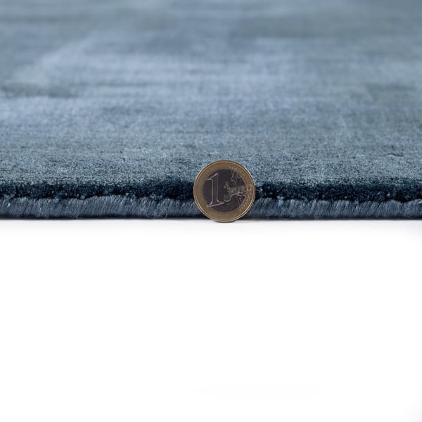 Covor țesut manual Flair Rugs Swarowski, 160 x 230 cm, albastru închis-image-2