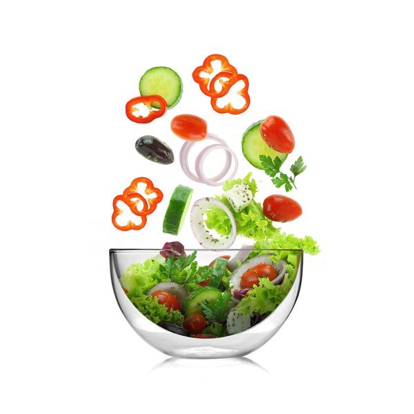 Bol servire din sticlă cu perete dublu Vialli Design Double, 500 ml-image-3