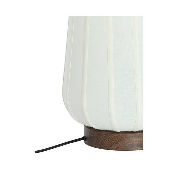 Veioză albă din metal cu abajur textil (înălțime 29 cm) Bibia – Light & Living-image-4