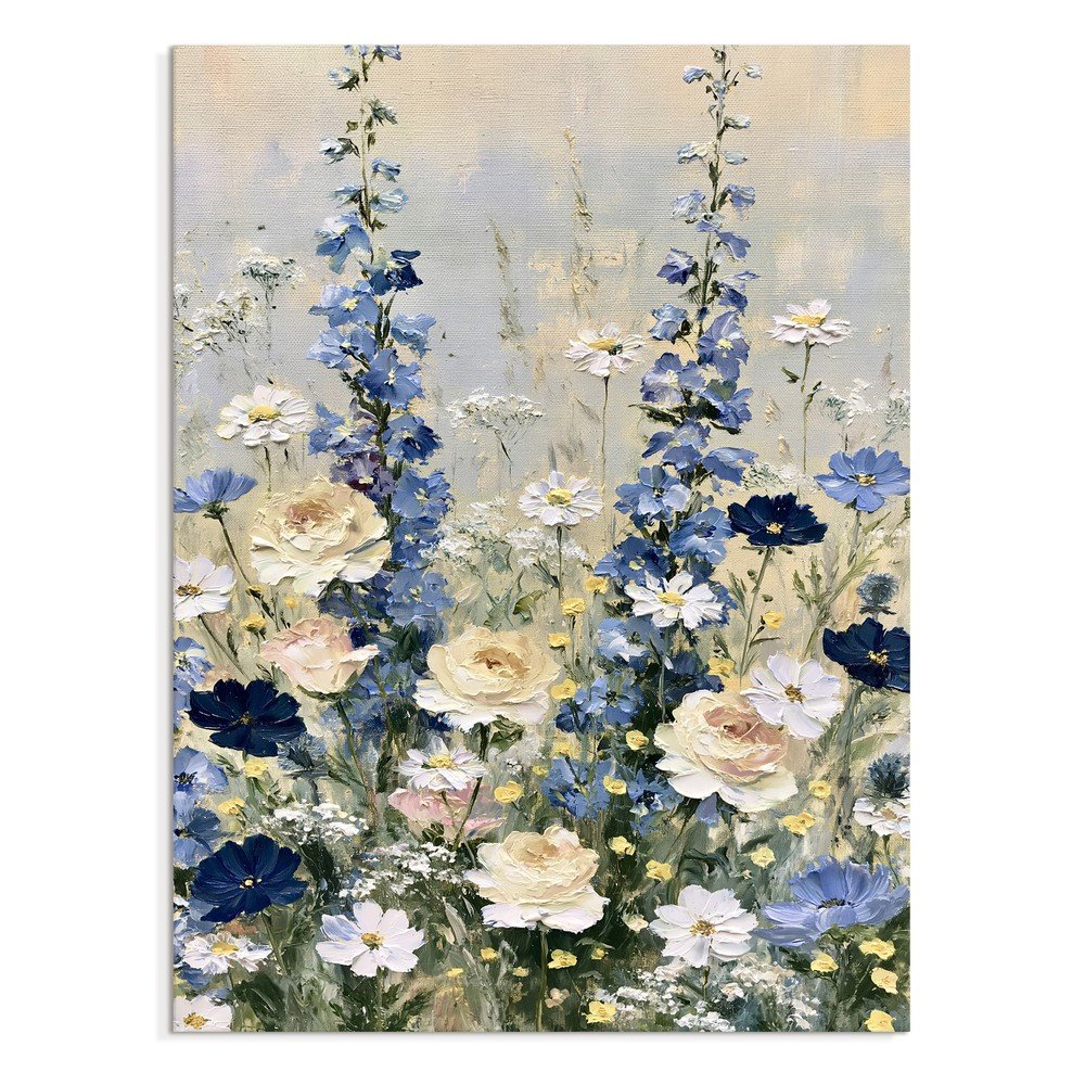 Tablou pe pânză imprimat 60x80 cm Blue Meadow – Styler