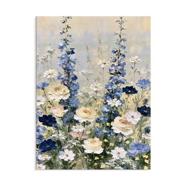 Tablou pe pânză imprimat 60x80 cm Blue Meadow – Styler