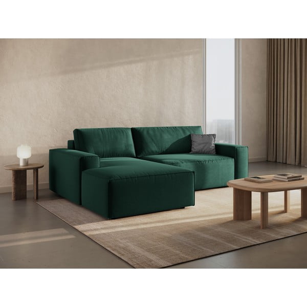 Colțar verde extensibil (cu colț pe partea stângă ) Jodie – Micadoni Home-image-1