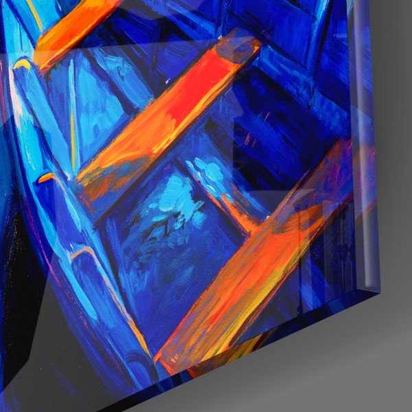 Tablou din sticlă Insigne Boats-image-3