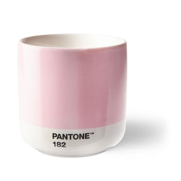Cană termică din ceramică Pantone Cortado, 175 ml, roz