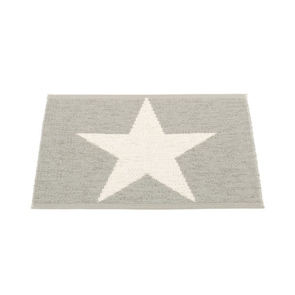 Covor pentru exterior și interior gri deschis 70x50 cm Viggo Warm Grey – Pappelina