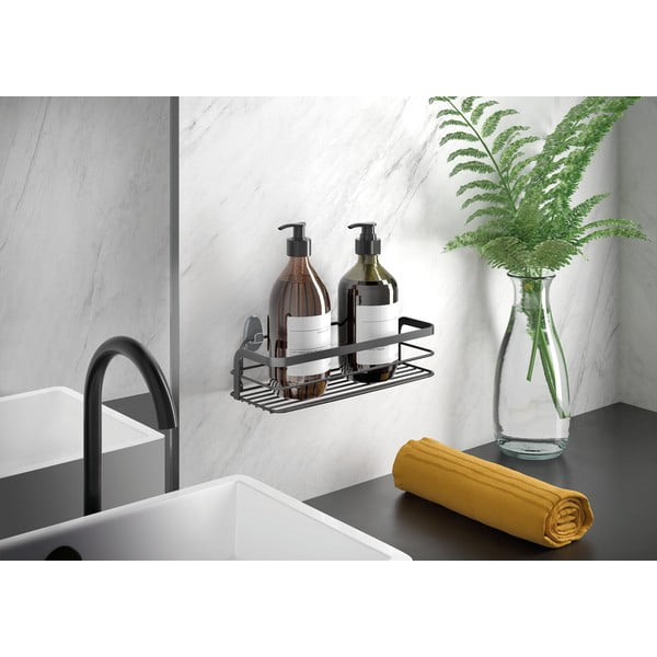 Raft pentru baie Metaltex Origin Lava, negru-image-1