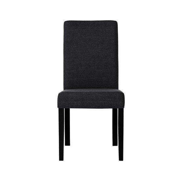 Scaun din lemn de fag Ted Lapidus Maison Tonka cu picioare negre, negru-image-3