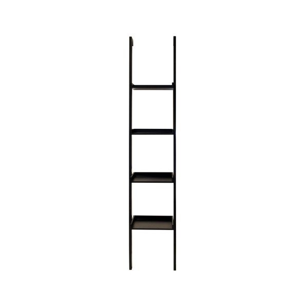 Raft Interstil Wall, înălțime 180 cm, negru-image-1