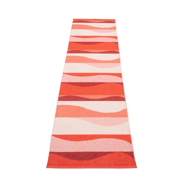 Covor tip traversă pentru interior și exterior roșu 70x300 cm Urvi Fire – Pappelina-image-2