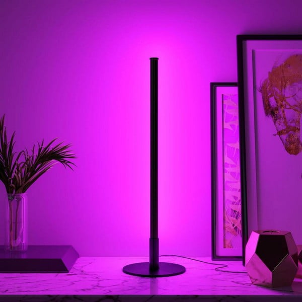 Veioză neagră LED cu control prin telecomandă din metal (înălțime 150 cm) Mini – Squid Lighting-image-2