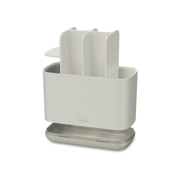 Suport pentru periuța de dinți bej din plastic EasyStore – Joseph Joseph-image-4