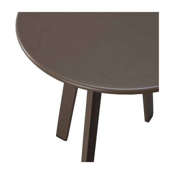 Măsuță de grădină rotundă din metal ø 40 cm Fer – WOOOD-image-3