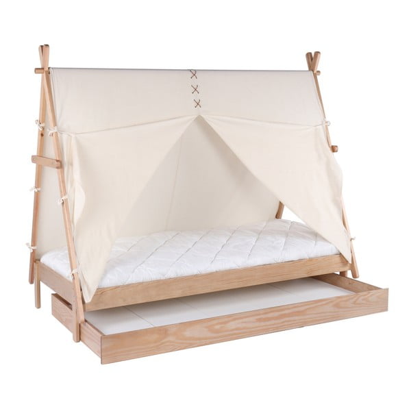 Sertar din lemn de pin pentru patul de copii BLN Kids Apache