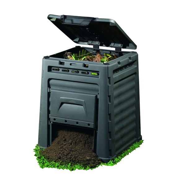 Coș pentru compost negru Eco – Keter-image-2