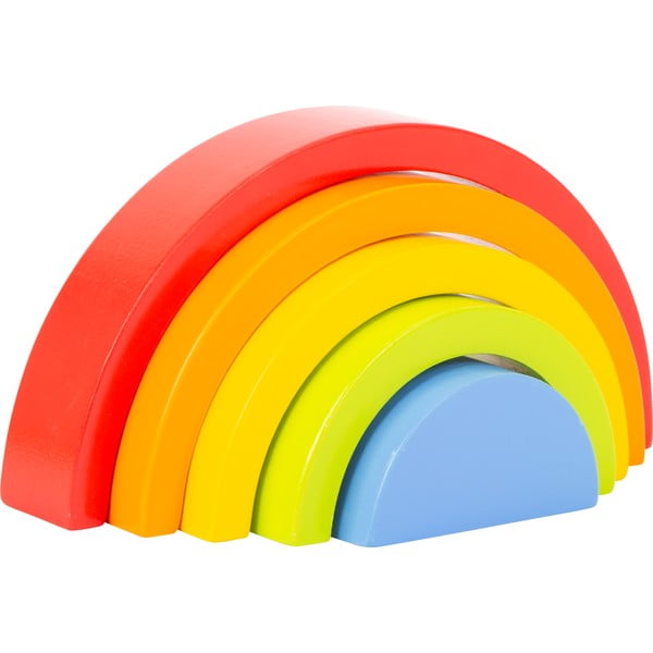 Joc din piese de lemn pentru copii Legler Rainbow-image-4
