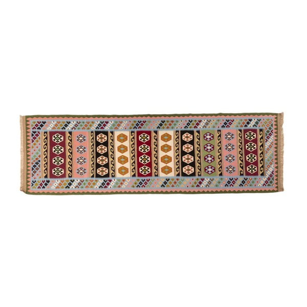 Covor țesut manual Navaei & Co Kilim Azero Astara 157, 298 x 83 cm