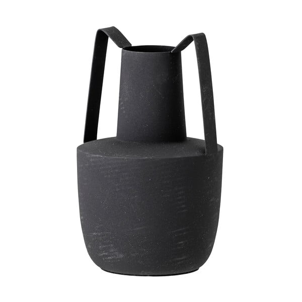 Vază din metal Bloomingville Itamar, înălțime 20,5 cm, negru-image-2
