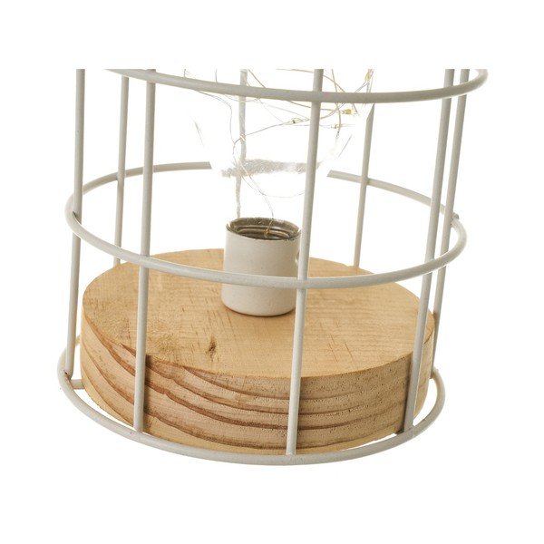 Veioză albă (înălțime 20,5 cm) – Casa Selección-image-4