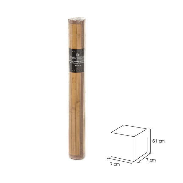 Covor gri din bambus 60x90 cm – Casa Selección-image-4