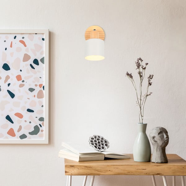 Spot alb/în culoare naturală ø 9 cm Shanti – Trio-image-3