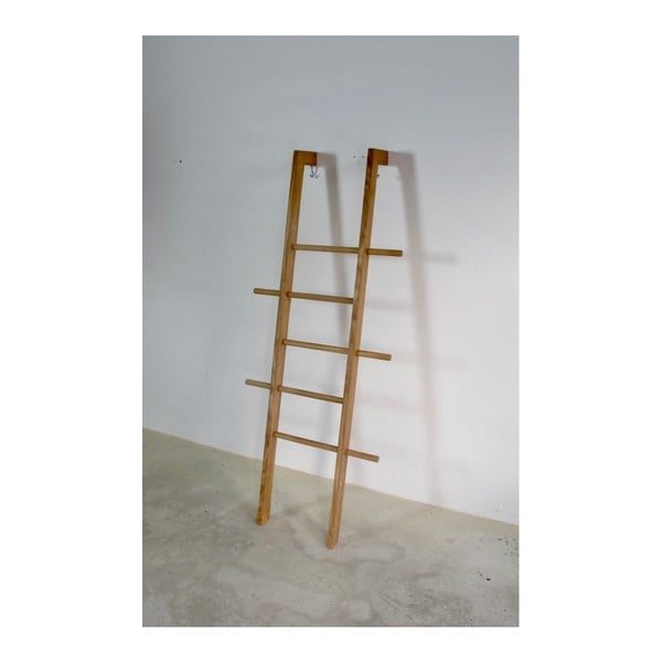 Cuier din lemn de stejar Tidy Boy TB.3.1 Ladder, maro