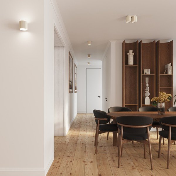 Aplică de perete crem ø 10 cm Zora – Sollux-image-3