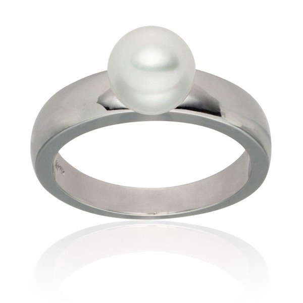 Inel cu perlă Nova Pearls Copenhagen Jeanne, mărimea 54-image-1