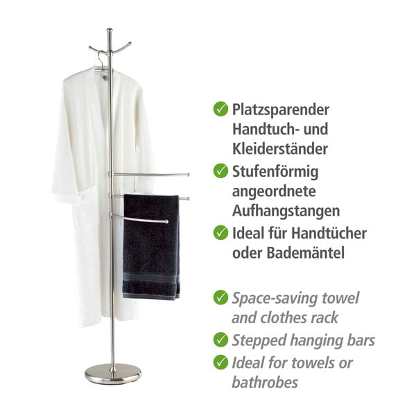 Suport prosoape și halate de baie Wenko Adiamo-image-4