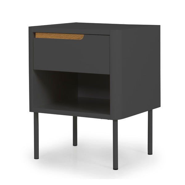 Noptieră Tenzo Switch, gri antracit-image-2