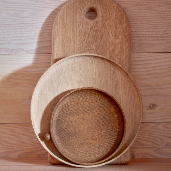 Tavă din lemn ø 30 cm Inka – OYOY Living Design-image-4