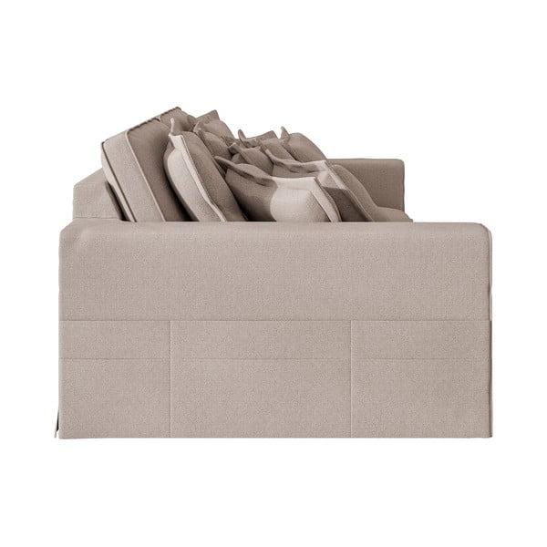 Canapea bej 236 cm Nora – Ropez-image-4