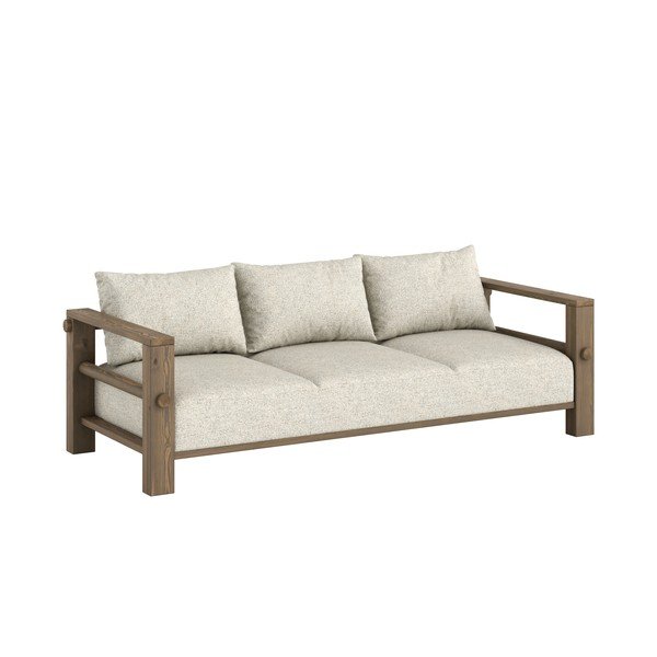 Canapea gri deschis 225 cm Bare – Karup