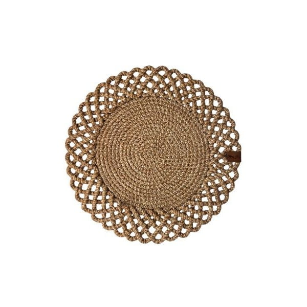 Suport pentru farfurii din iută ø 32 cm Wicker – Mila Home Luxury