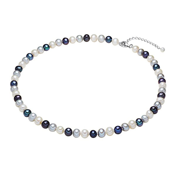 Colier din perle Chakra Pearls Sofi, 40 cm