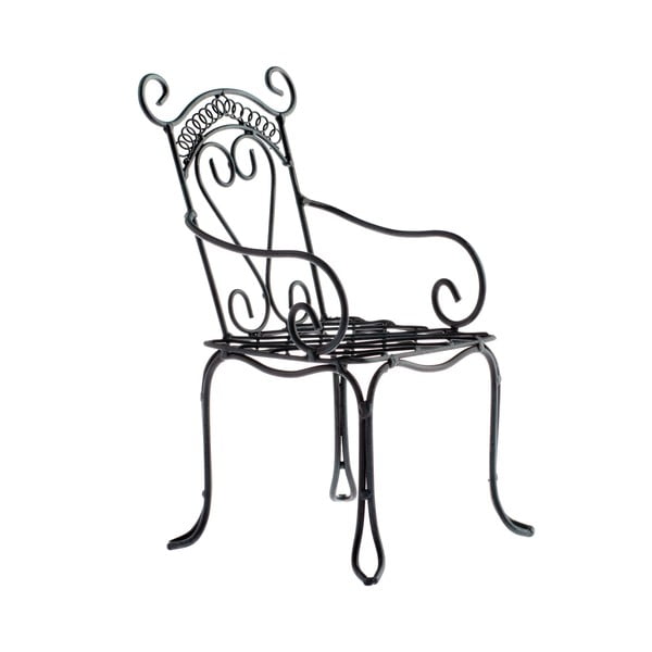 Suport pentru ghivece Dakls Chair, negru
