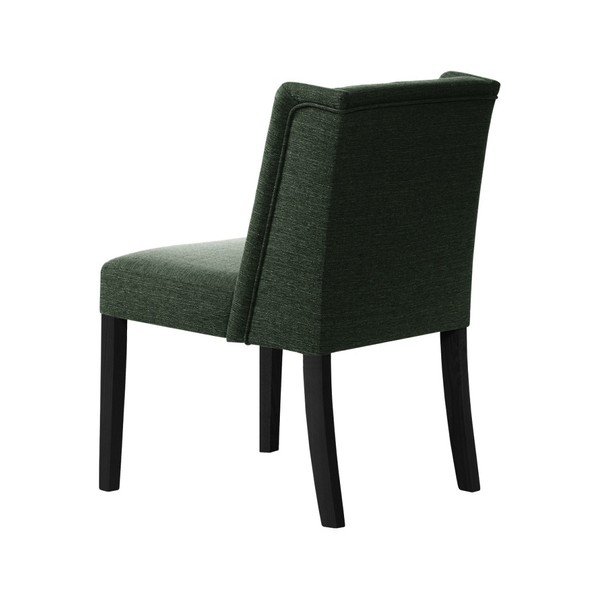 Scaun din lemn de fag Ted Lapidus Maison Zeste cu picioare negre, verde-image-2