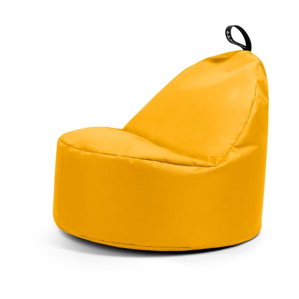 Fotoliu bean bag galben Round L – So Soft?