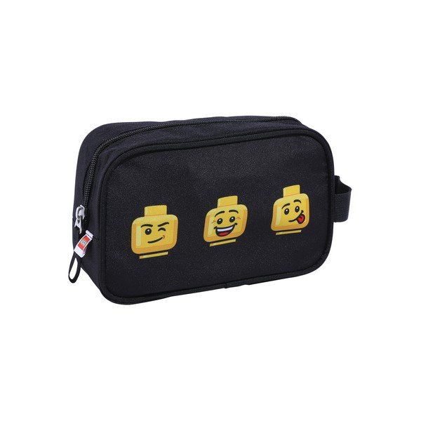 Portfard LEGO®Faces, negru