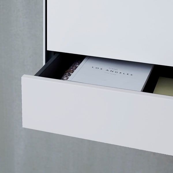 Dulap multifuncțional suspendat Edge by Hammel, alb-image-4