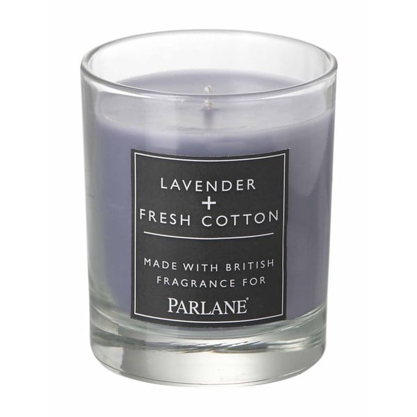 Lumânare parfumată pahar Parlane Levander & Cotton