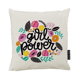 Pernă din bumbac Butter King Girl Power, 45 x 45 cm