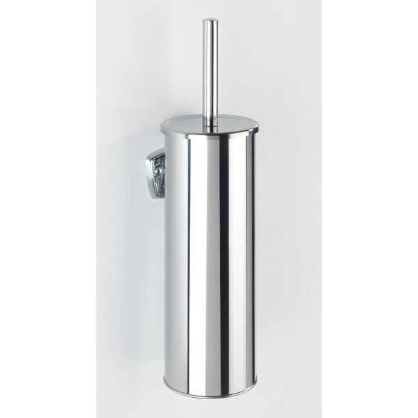 Perie de WC argintiu-lucios de montat pe perete din oțel inoxidabil Basic – Wenko-image-4