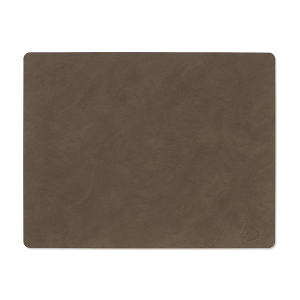 Suport pentru farfurii din piele ecologică 35x45 cm Square L Nupo – LIND DNA
