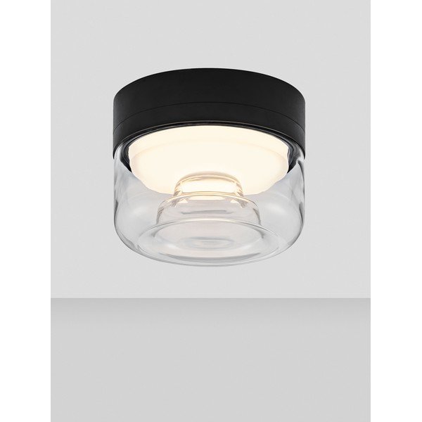 Plafonieră negru-mat LED din aluminiu Doris – Nova Luce-image-3